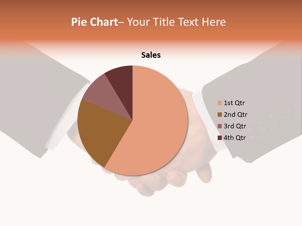 Together Isolated Commerce PowerPoint Template