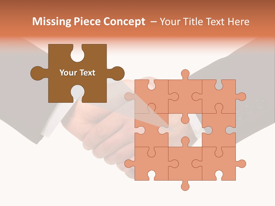 Together Isolated Commerce PowerPoint Template