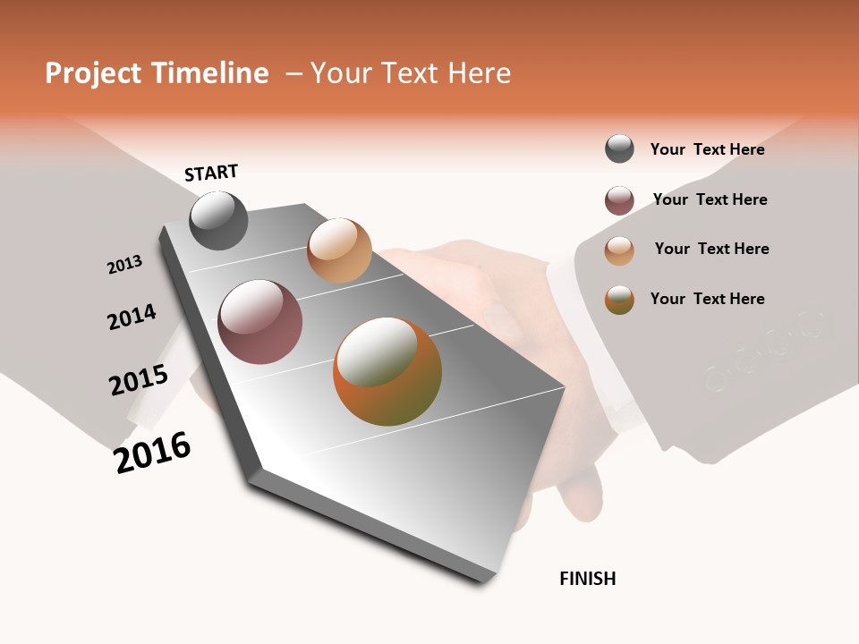 Together Isolated Commerce PowerPoint Template