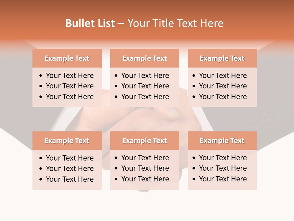 Together Isolated Commerce PowerPoint Template