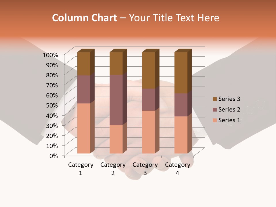 Together Isolated Commerce PowerPoint Template