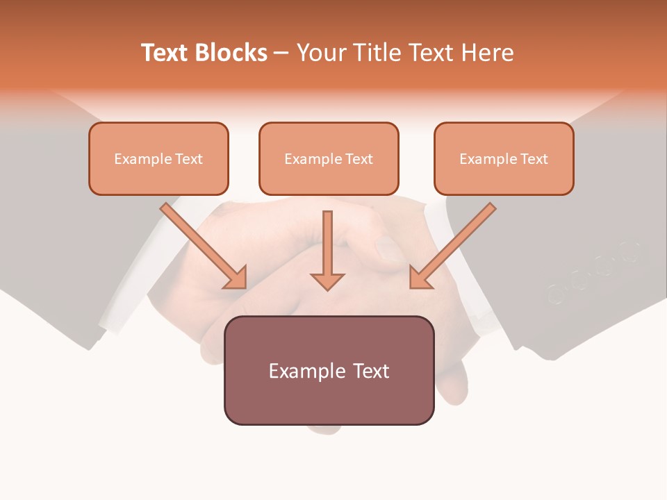 Together Isolated Commerce PowerPoint Template