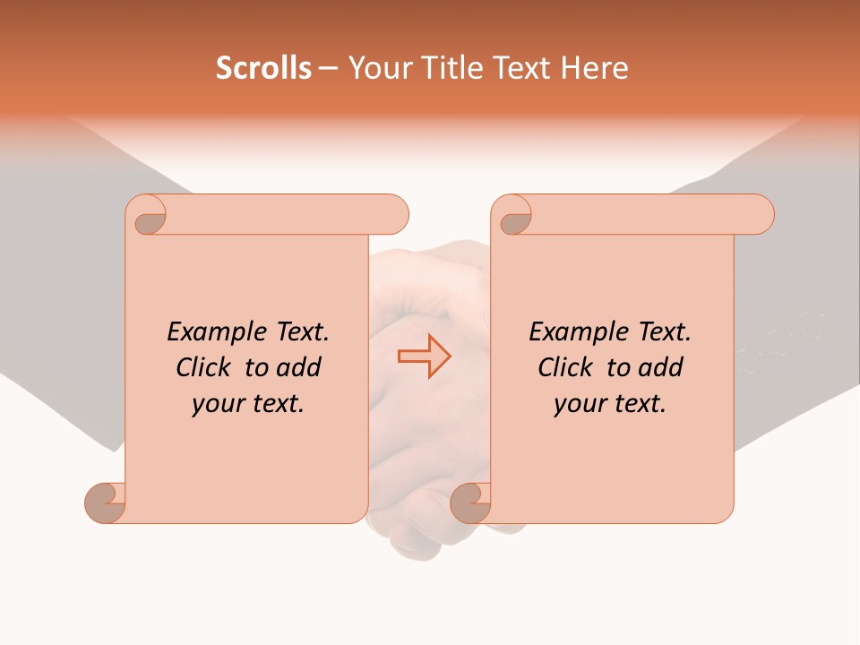 Together Isolated Commerce PowerPoint Template