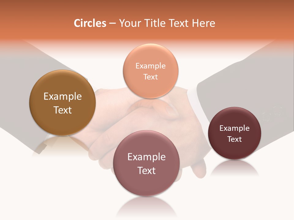 Together Isolated Commerce PowerPoint Template