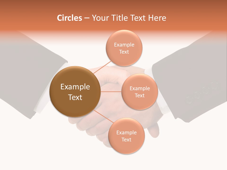 Together Isolated Commerce PowerPoint Template