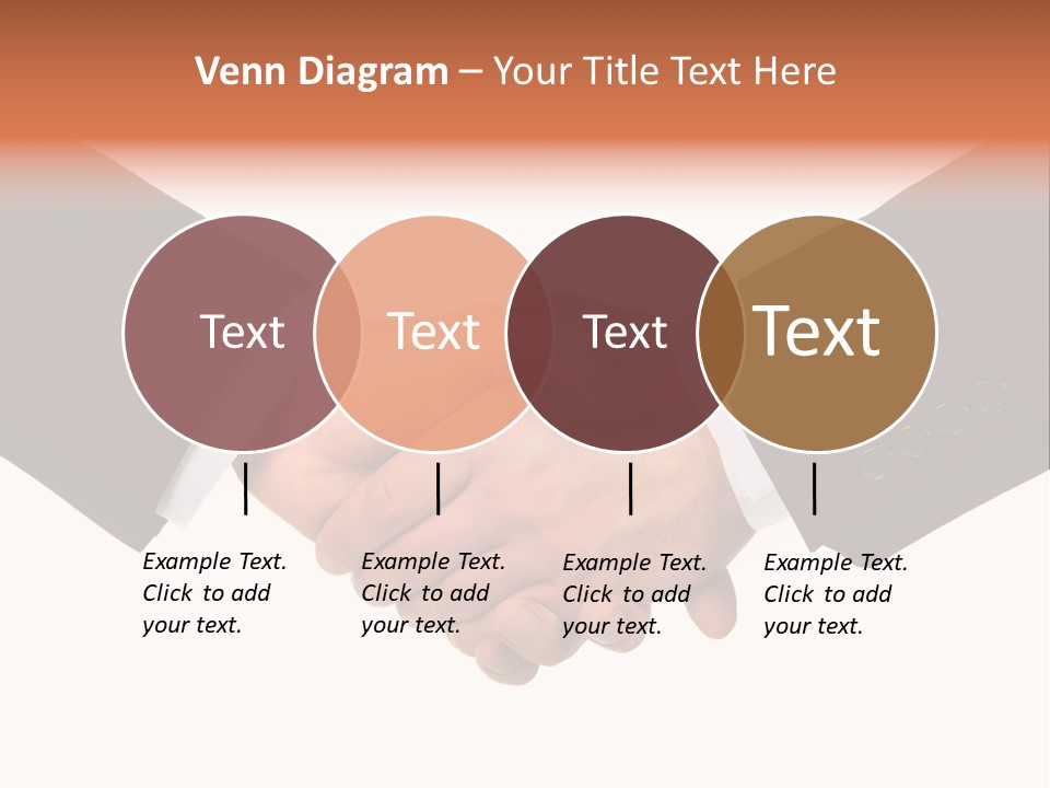 Together Isolated Commerce PowerPoint Template