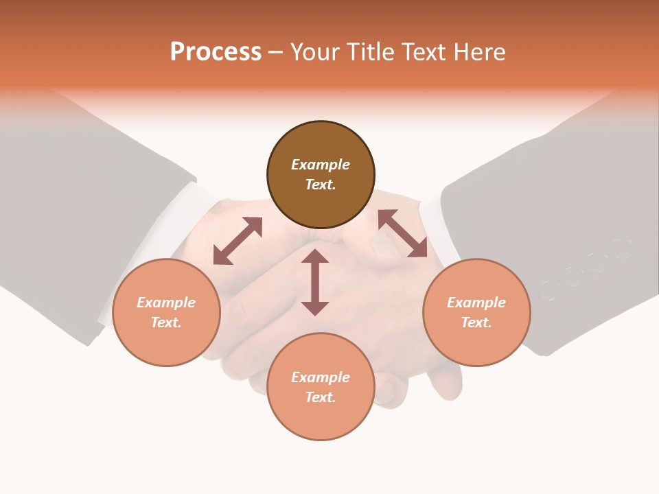 Together Isolated Commerce PowerPoint Template