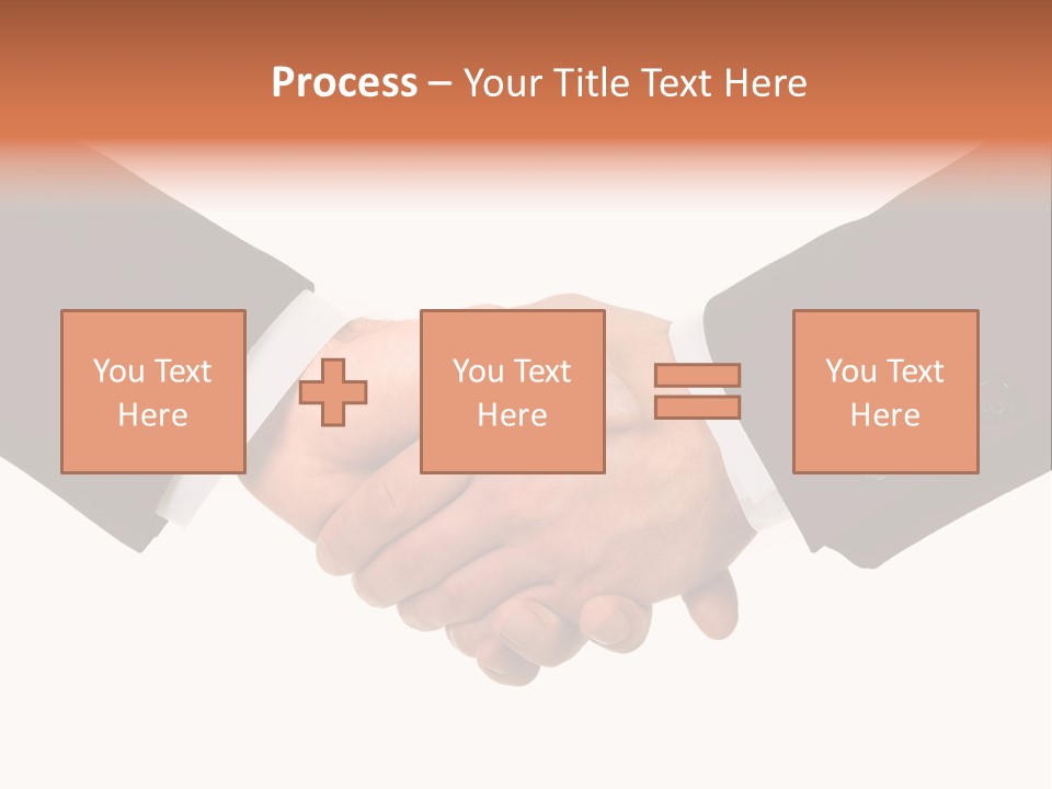 Together Isolated Commerce PowerPoint Template