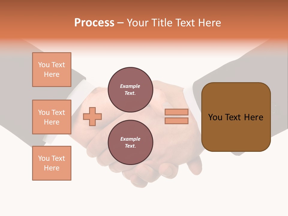 Together Isolated Commerce PowerPoint Template