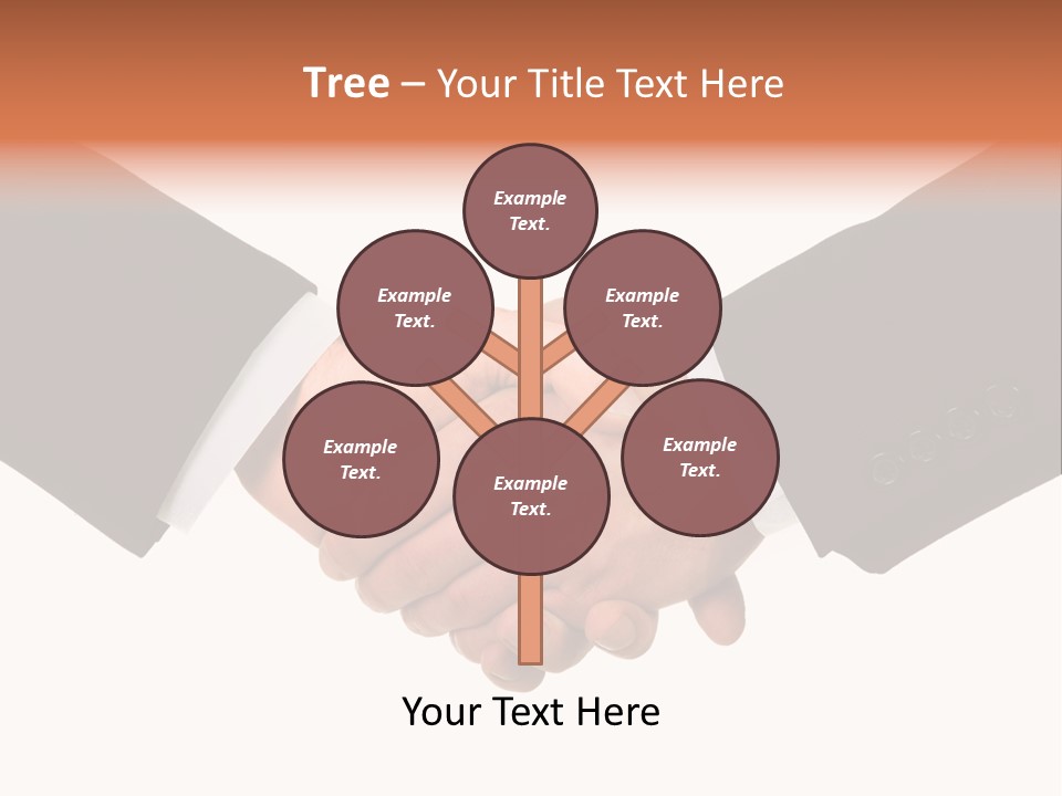 Together Isolated Commerce PowerPoint Template