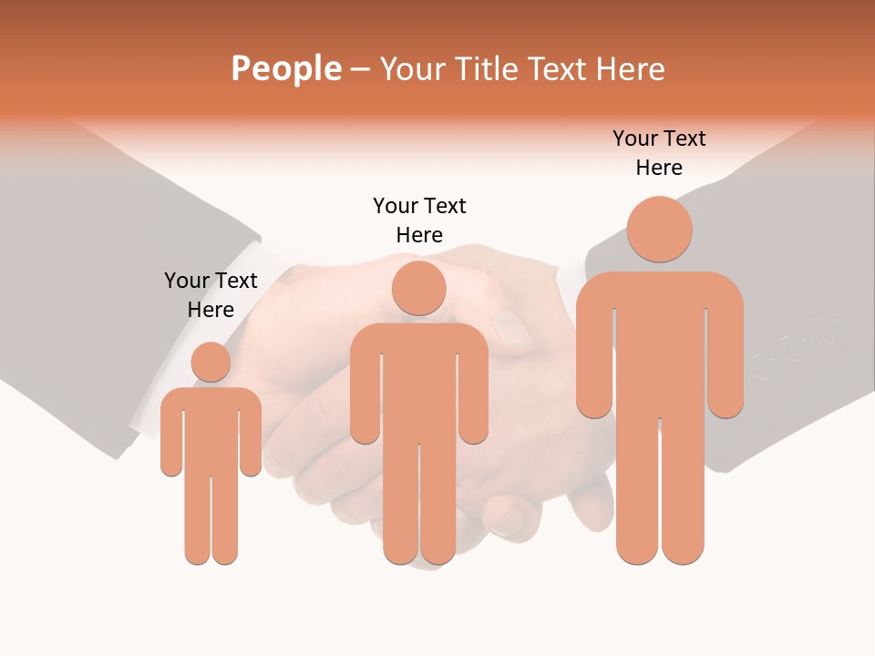 Together Isolated Commerce PowerPoint Template