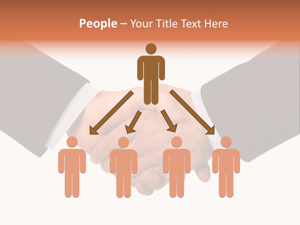 Together Isolated Commerce PowerPoint Template