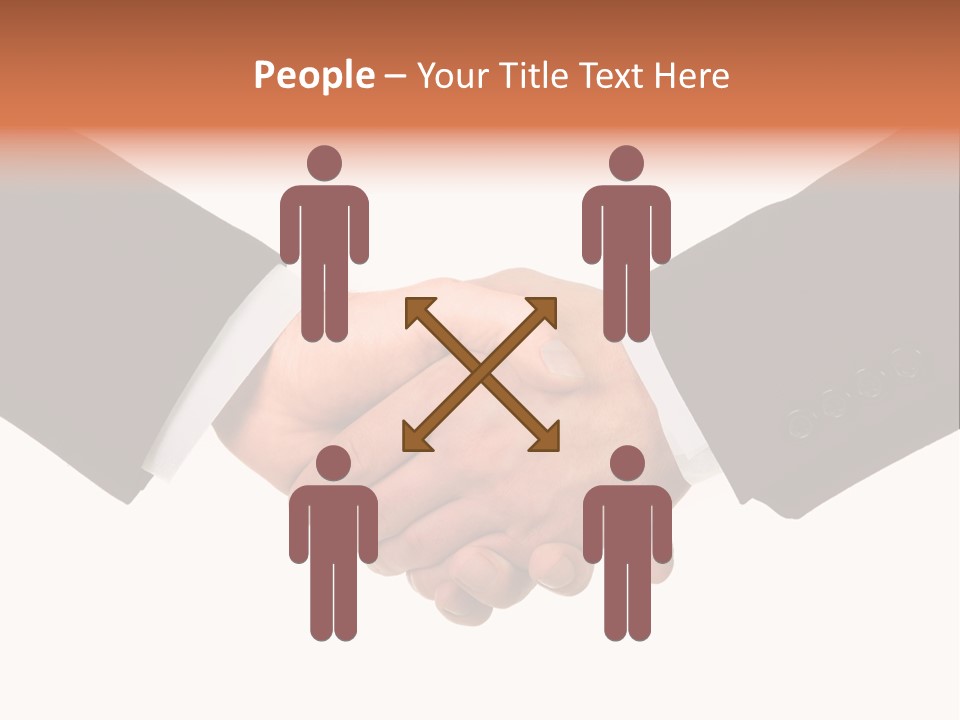 Together Isolated Commerce PowerPoint Template