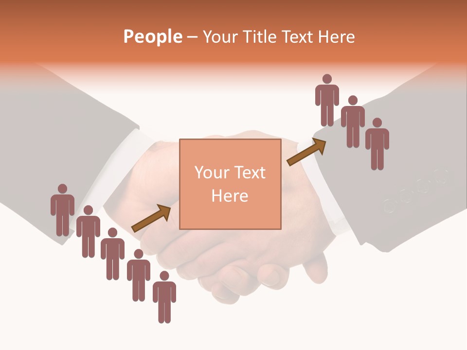 Together Isolated Commerce PowerPoint Template