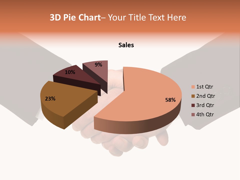 Together Isolated Commerce PowerPoint Template