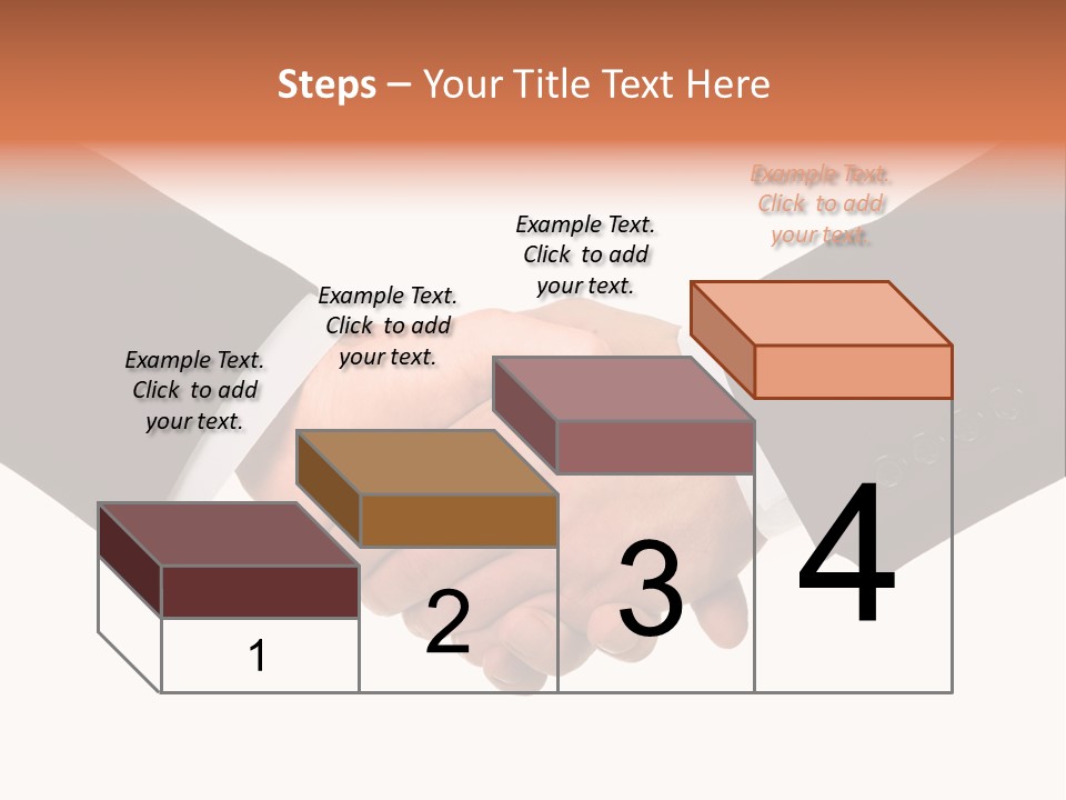 Together Isolated Commerce PowerPoint Template