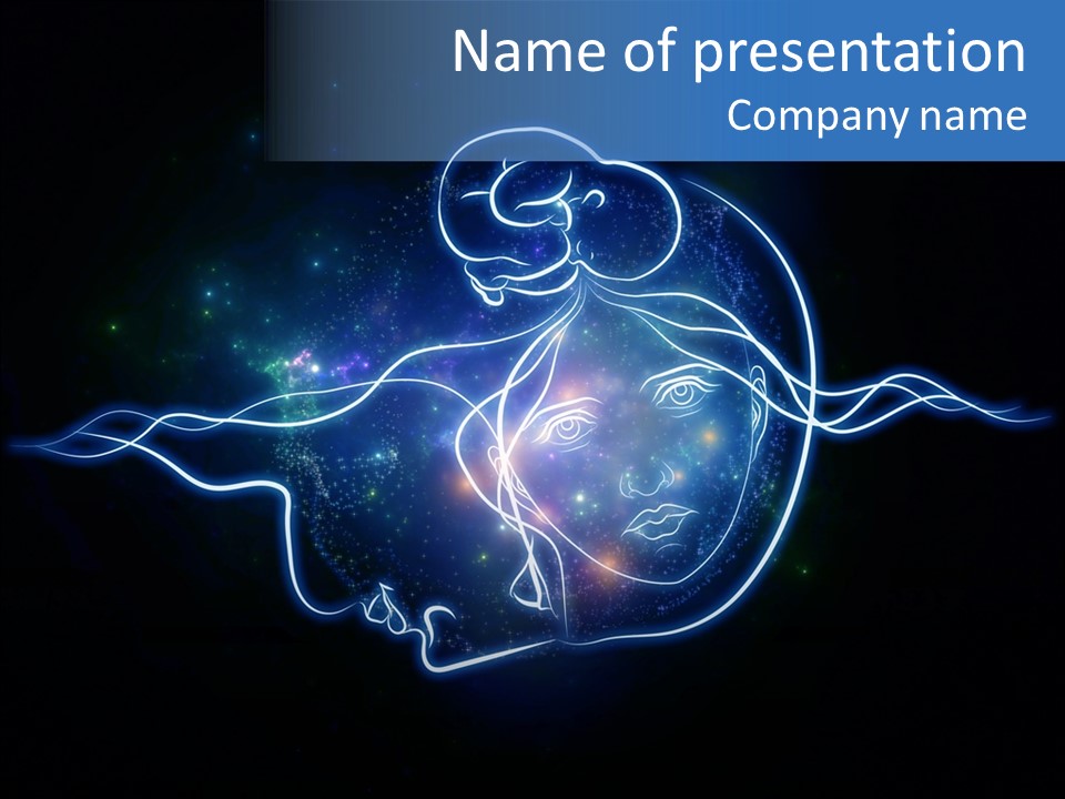 Pregnancy Backdrop Fetus PowerPoint Template