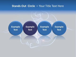 Pregnancy Backdrop Fetus PowerPoint Template