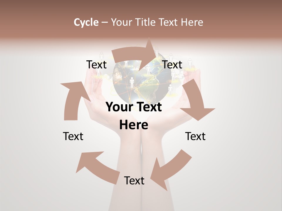Peace Glow Scientific PowerPoint Template