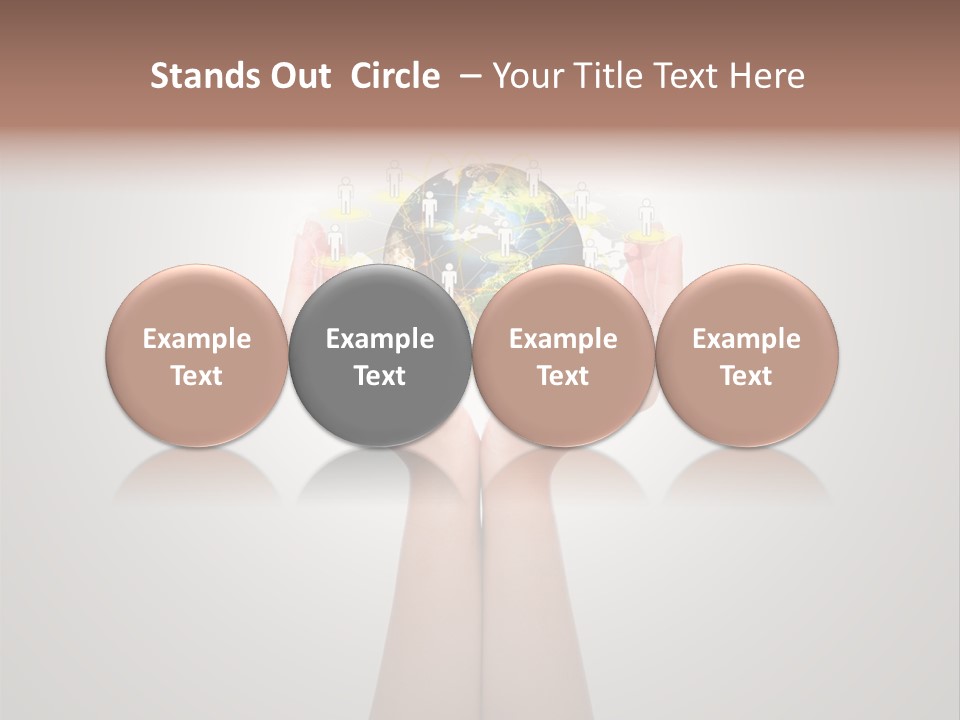 Peace Glow Scientific PowerPoint Template