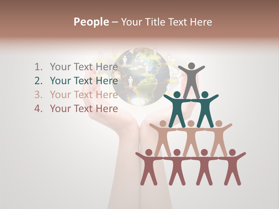 Peace Glow Scientific PowerPoint Template