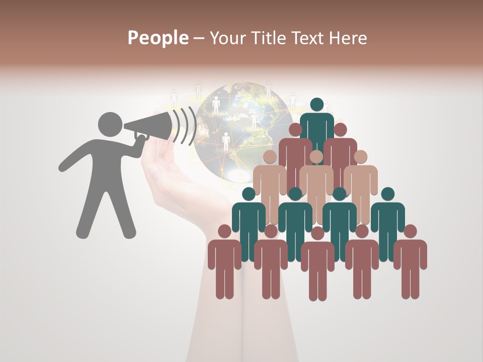 Peace Glow Scientific PowerPoint Template