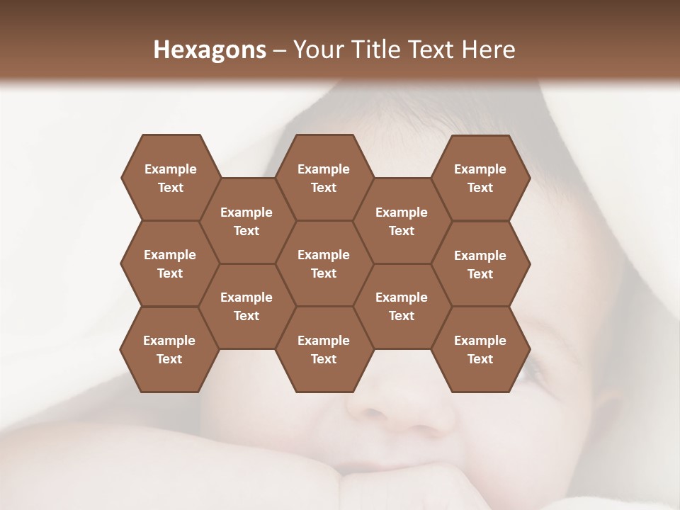 Caucasian Childhood Expression PowerPoint Template