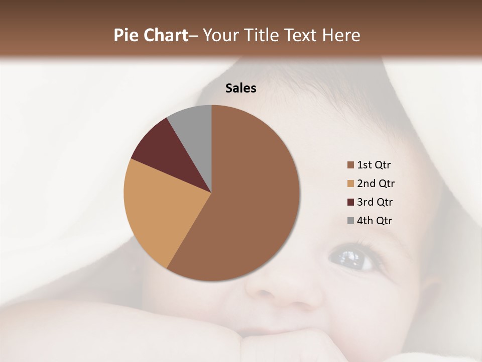 Caucasian Childhood Expression PowerPoint Template