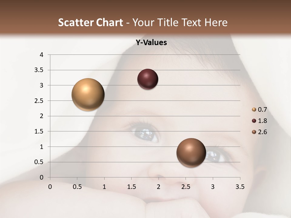 Caucasian Childhood Expression PowerPoint Template