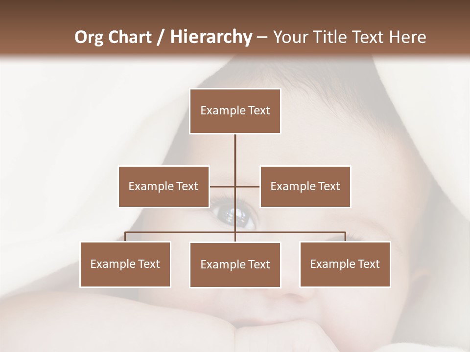 Caucasian Childhood Expression PowerPoint Template