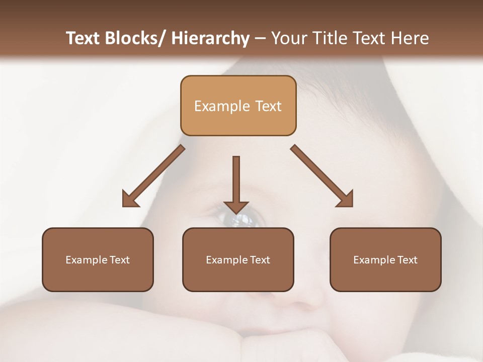 Caucasian Childhood Expression PowerPoint Template