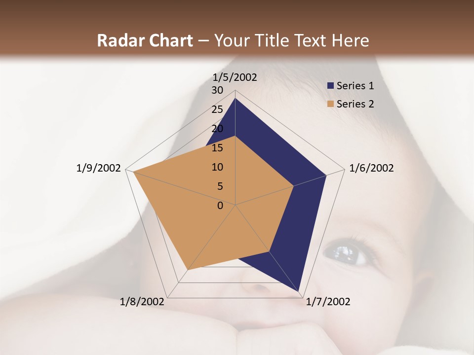 Caucasian Childhood Expression PowerPoint Template