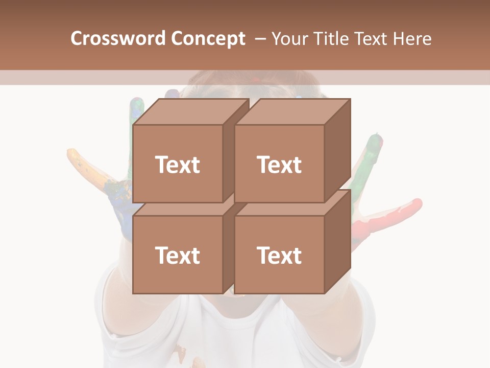 Studio White Isolated PowerPoint Template