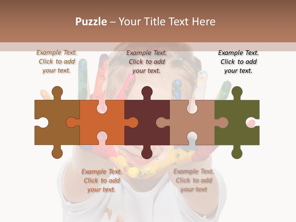 Studio White Isolated PowerPoint Template