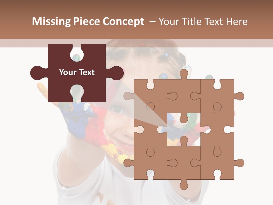 Studio White Isolated PowerPoint Template