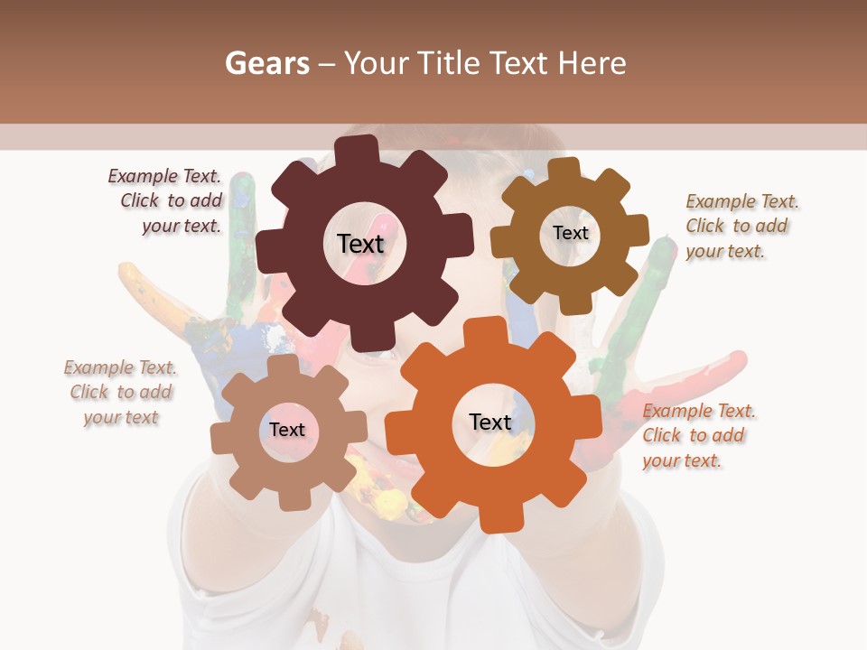 Studio White Isolated PowerPoint Template