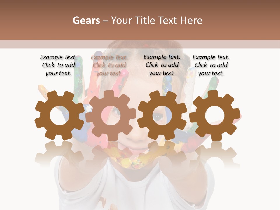 Studio White Isolated PowerPoint Template