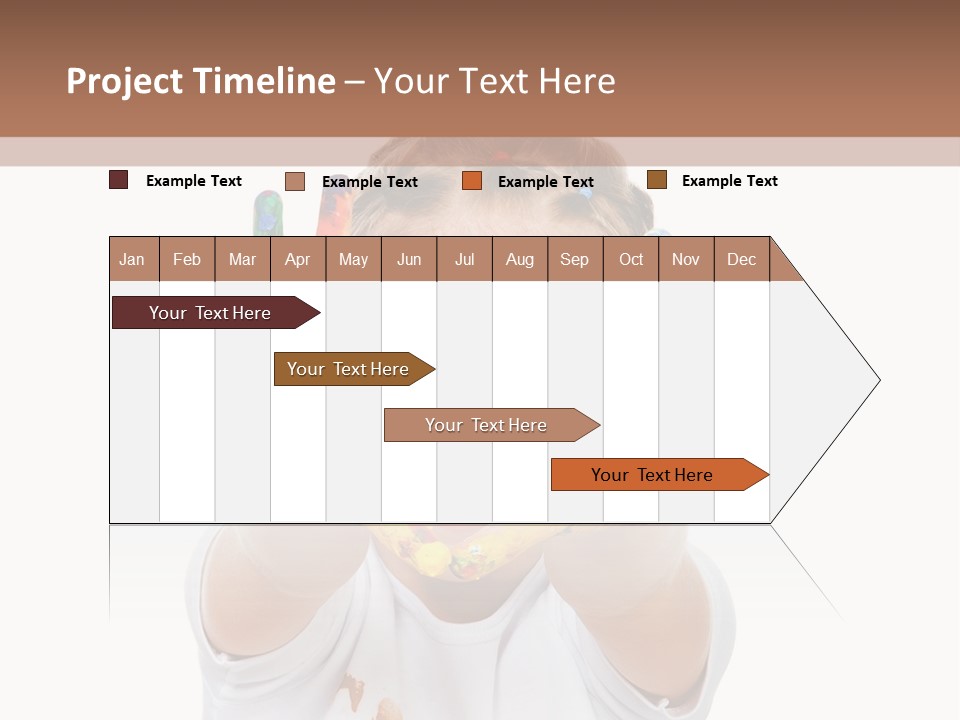 Studio White Isolated PowerPoint Template