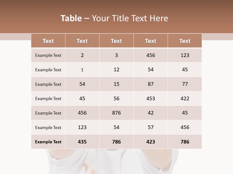 Studio White Isolated PowerPoint Template