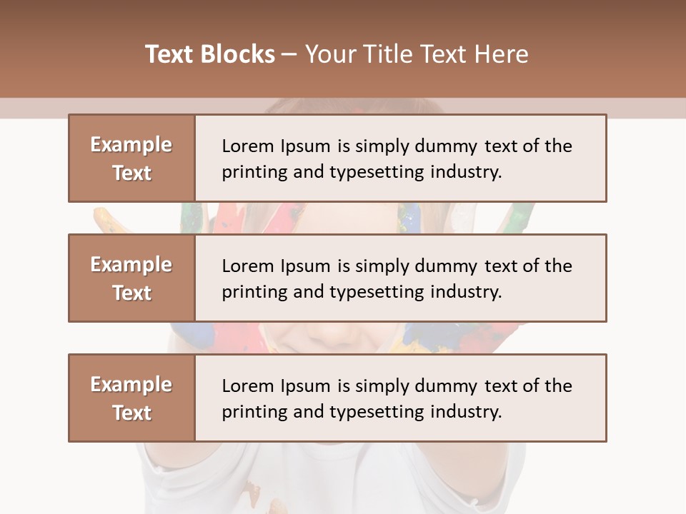 Studio White Isolated PowerPoint Template