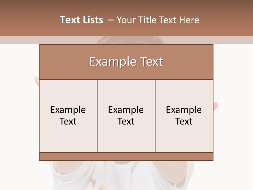 Studio White Isolated PowerPoint Template