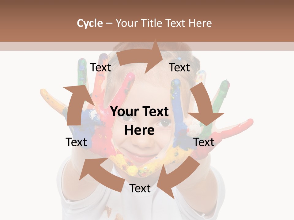 Studio White Isolated PowerPoint Template