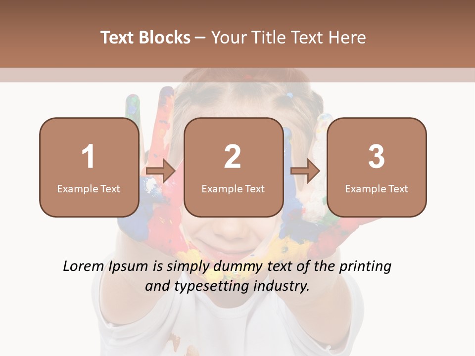 Studio White Isolated PowerPoint Template
