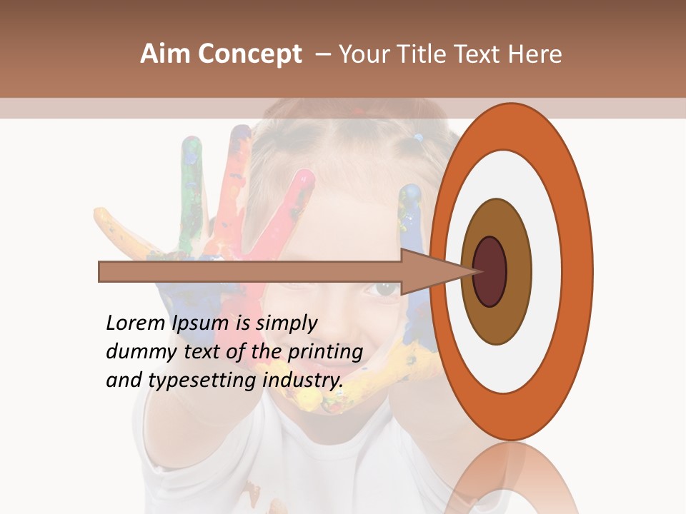 Studio White Isolated PowerPoint Template