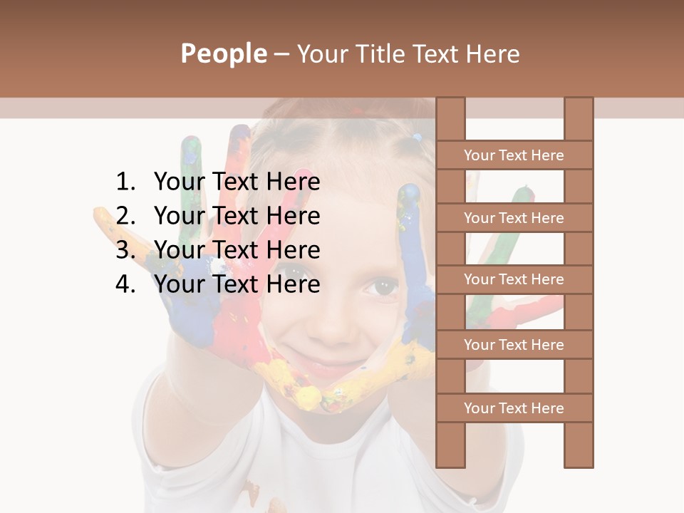 Studio White Isolated PowerPoint Template