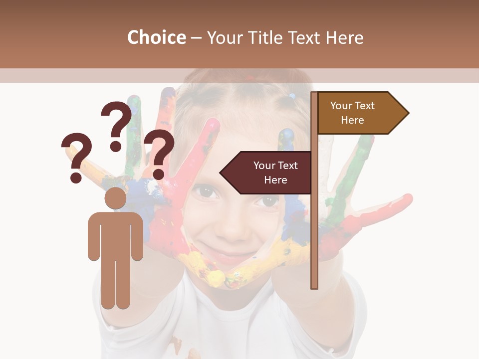 Studio White Isolated PowerPoint Template