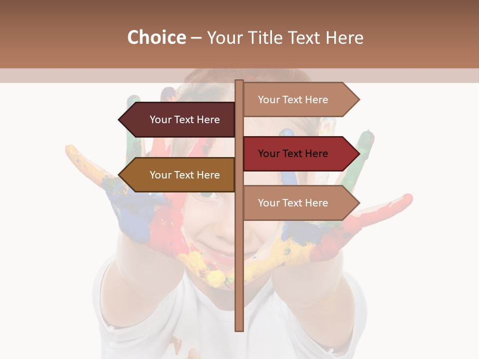 Studio White Isolated PowerPoint Template