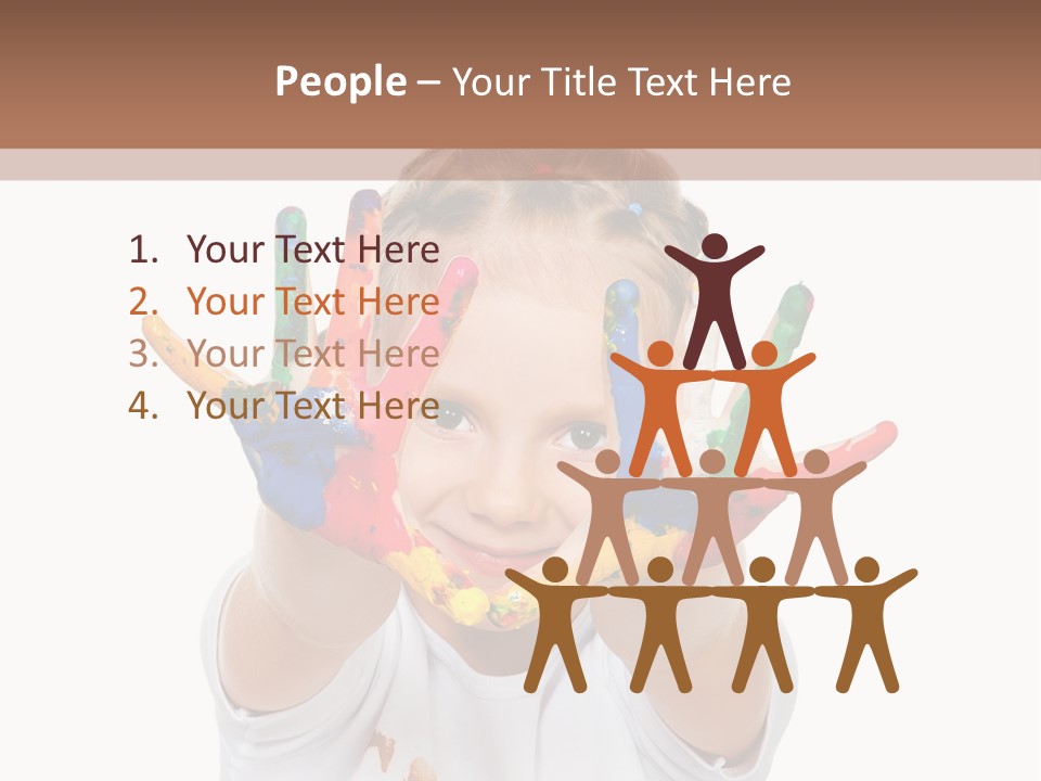 Studio White Isolated PowerPoint Template