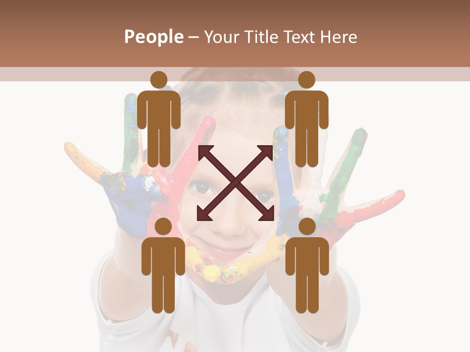 Studio White Isolated PowerPoint Template