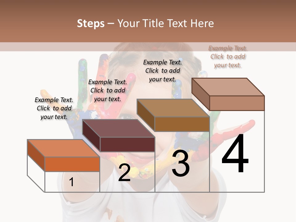 Studio White Isolated PowerPoint Template